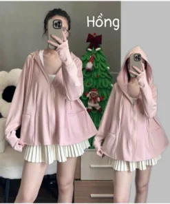 Alternative view of ÁO CHỐNG NẮNG DÁNG CÁNH DƠI – THUN LẠNH, MỀM MÁT, BẢO VỆ DA UPF 50+